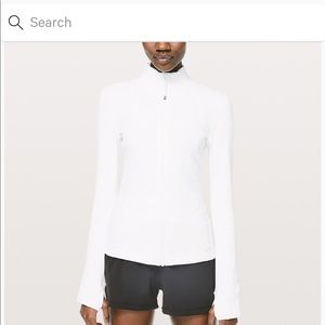 Lululemon white define jacket size 6